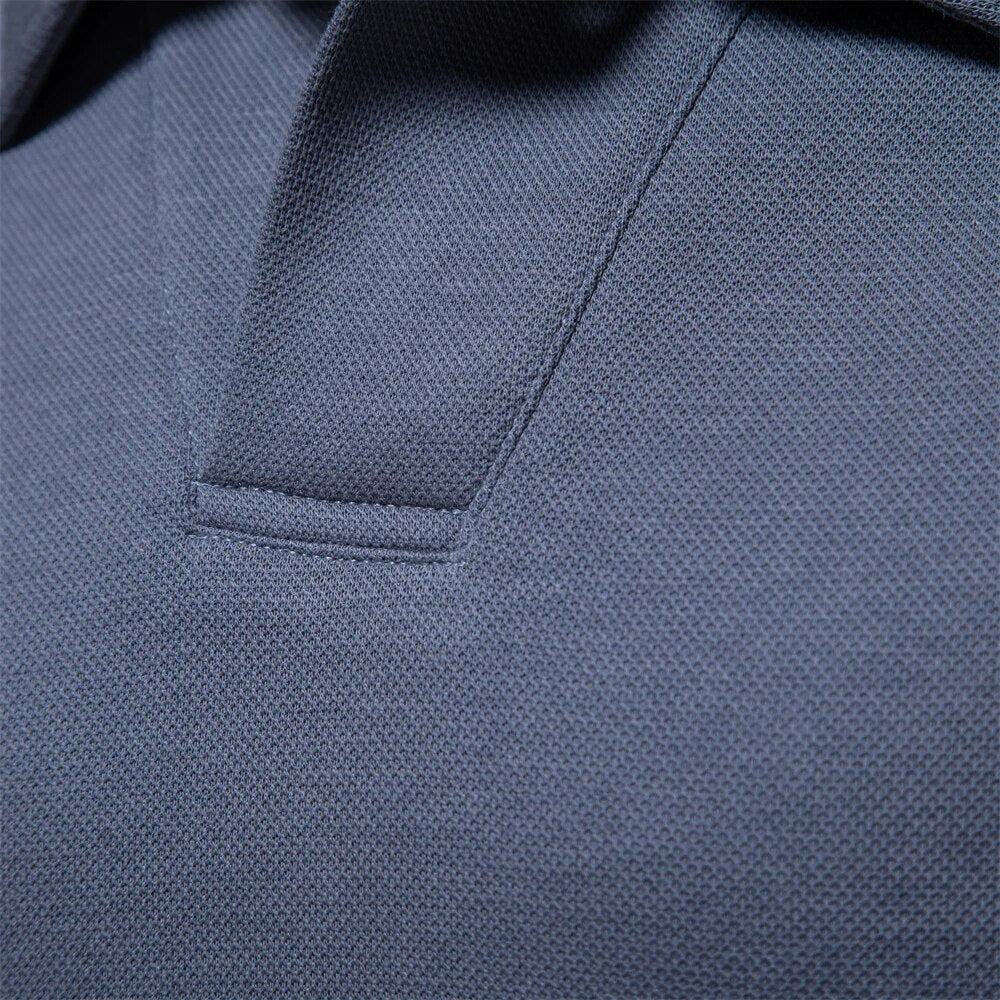 TONY™ | Long-Sleeve Polo Shirt for Autumn