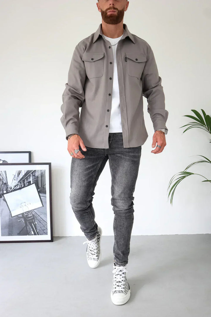 LUCAS | REFINED SHIRT JACKET