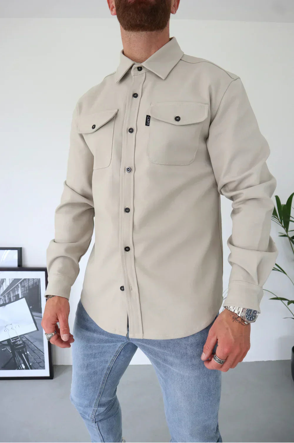 LUCAS | REFINED SHIRT JACKET