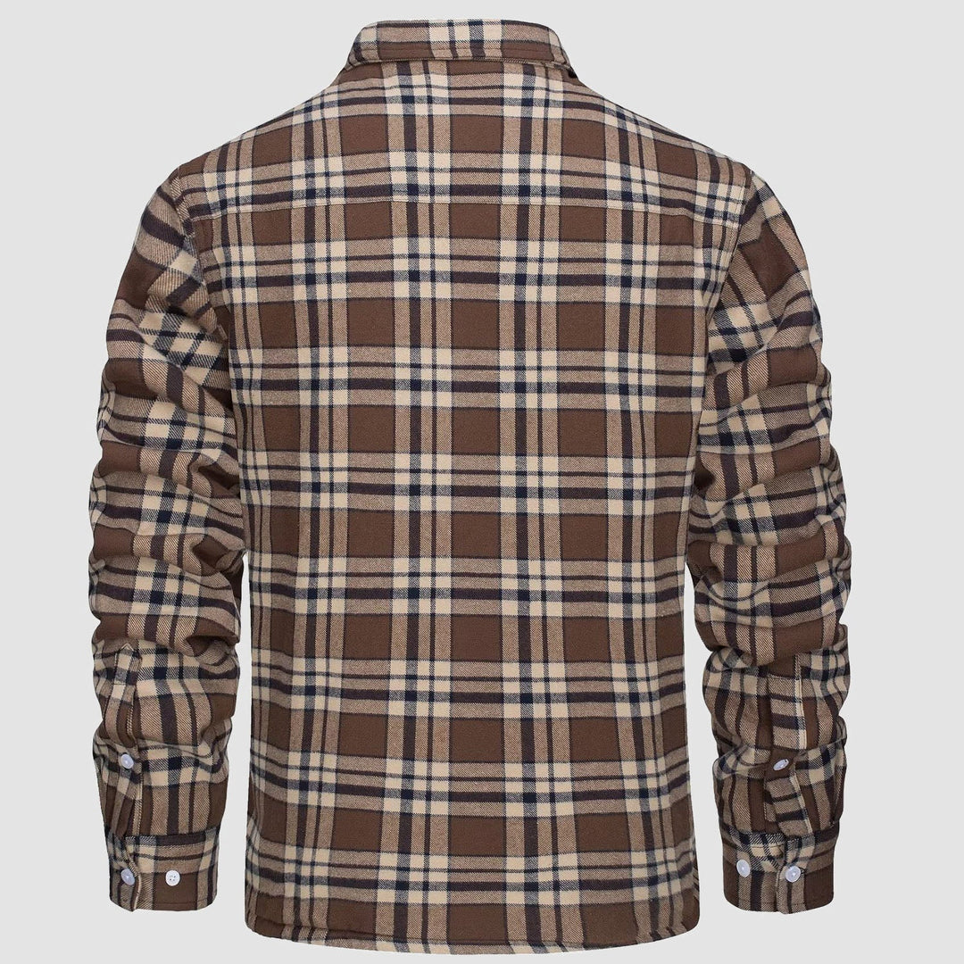 Austin | Lined Check Shirt Jacket