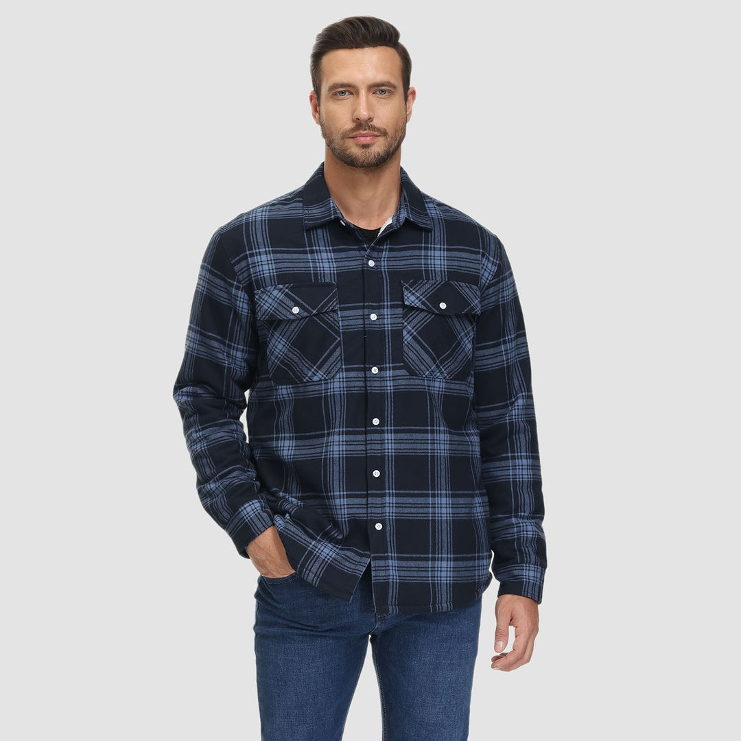 Austin | Lined Check Shirt Jacket