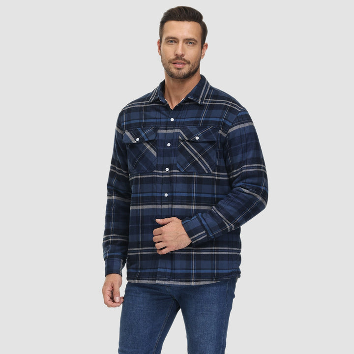 Austin | Lined Check Shirt Jacket