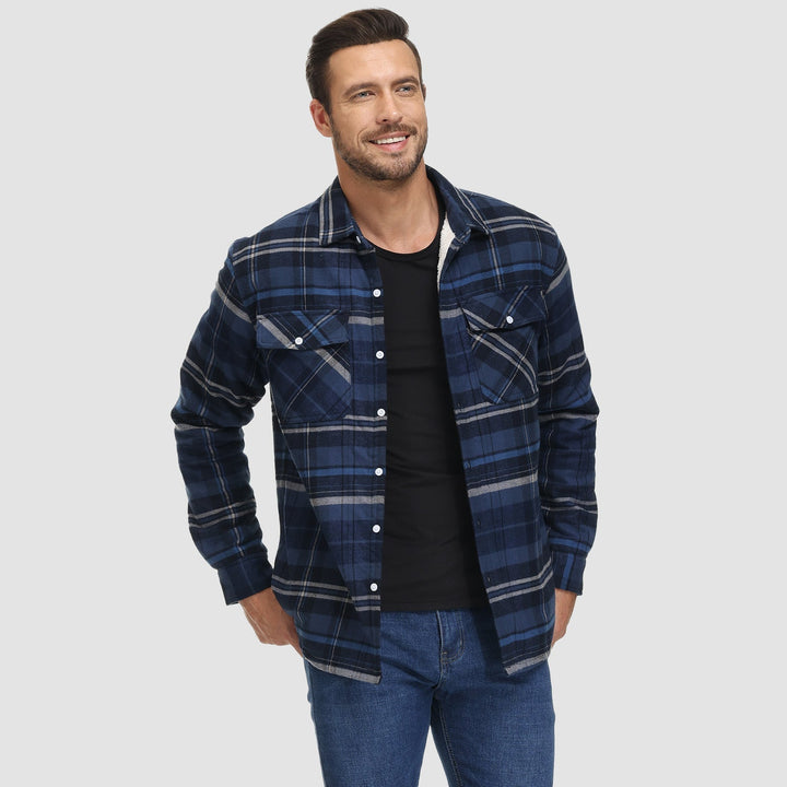 Austin | Lined Check Shirt Jacket