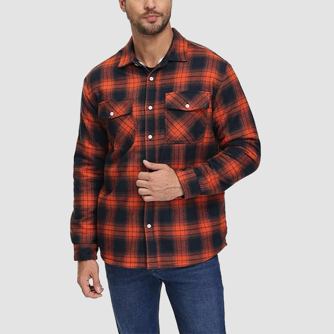 Austin | Lined Check Shirt Jacket