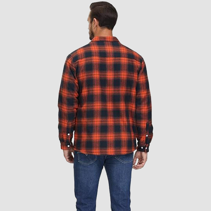 Austin | Lined Check Shirt Jacket