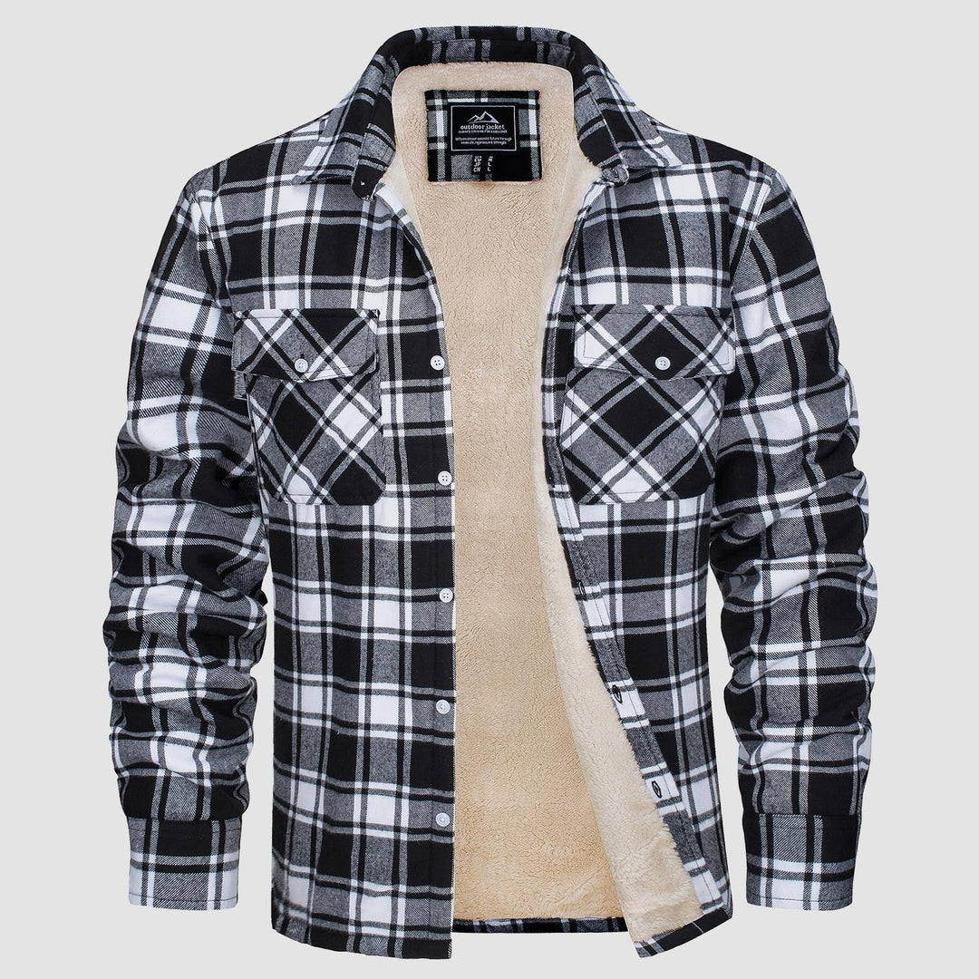 Austin | Lined Check Shirt Jacket