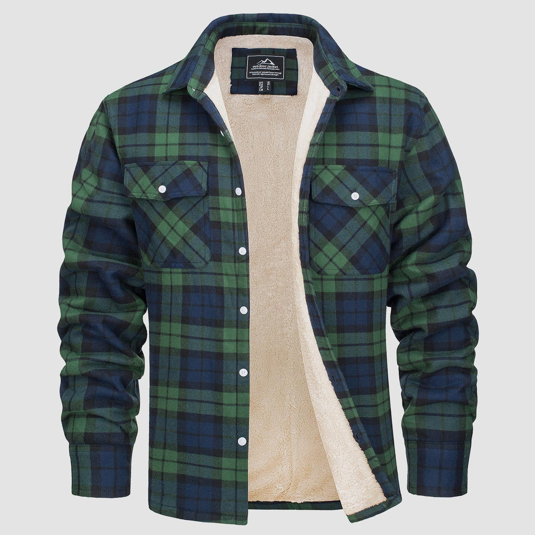 Austin | Lined Check Shirt Jacket