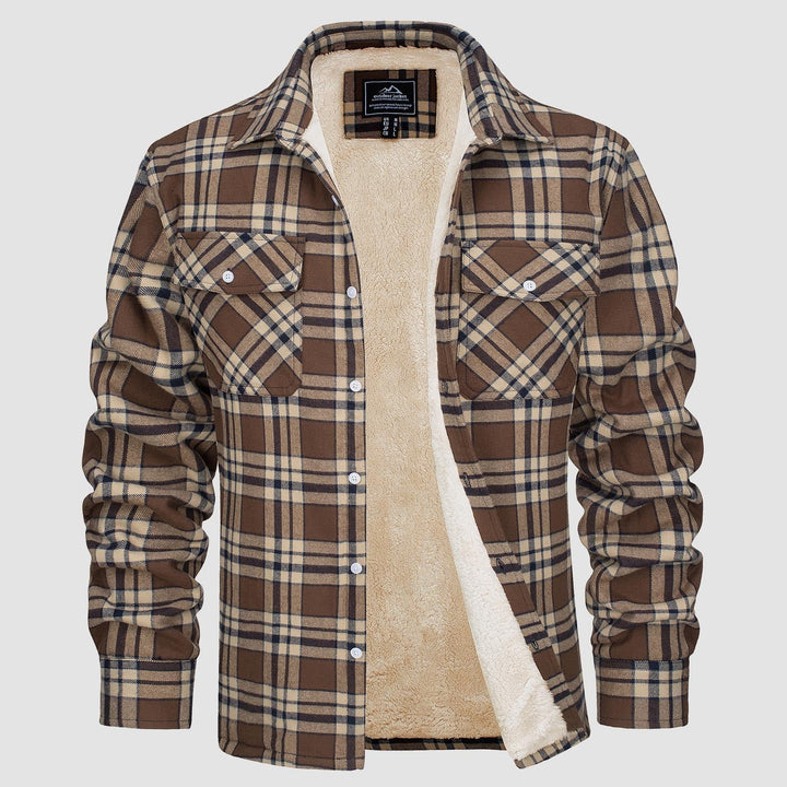 Austin | Lined Check Shirt Jacket