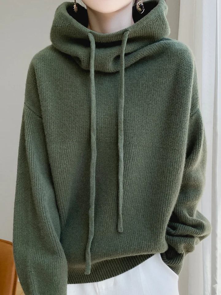 Kristen | Knitted Hoodie