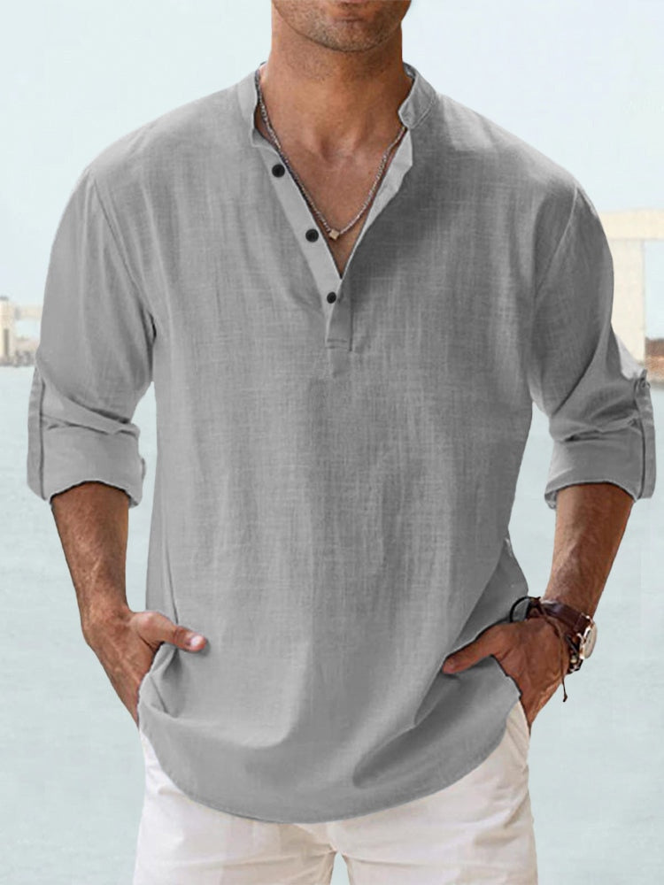 MILAN™ | Linen Shirt for Men