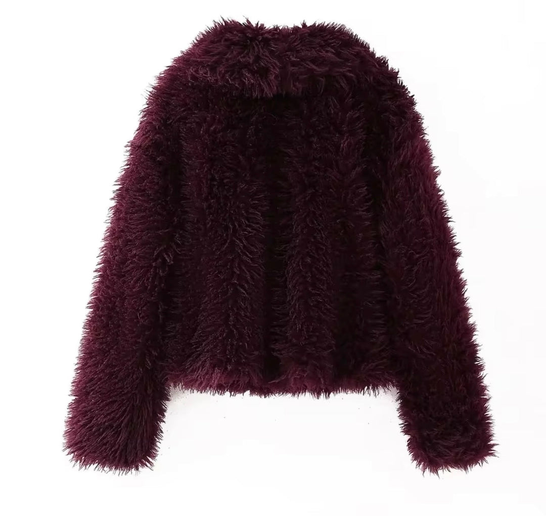 Velvet Fur | Faux Fur Jacket