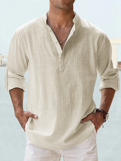 MILAN™ | Linen Shirt for Men