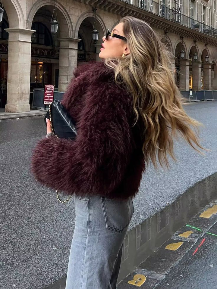 Velvet Fur | Faux Fur Jacket