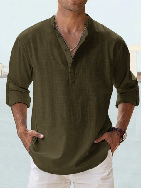 MILAN™ | Linen Shirt for Men