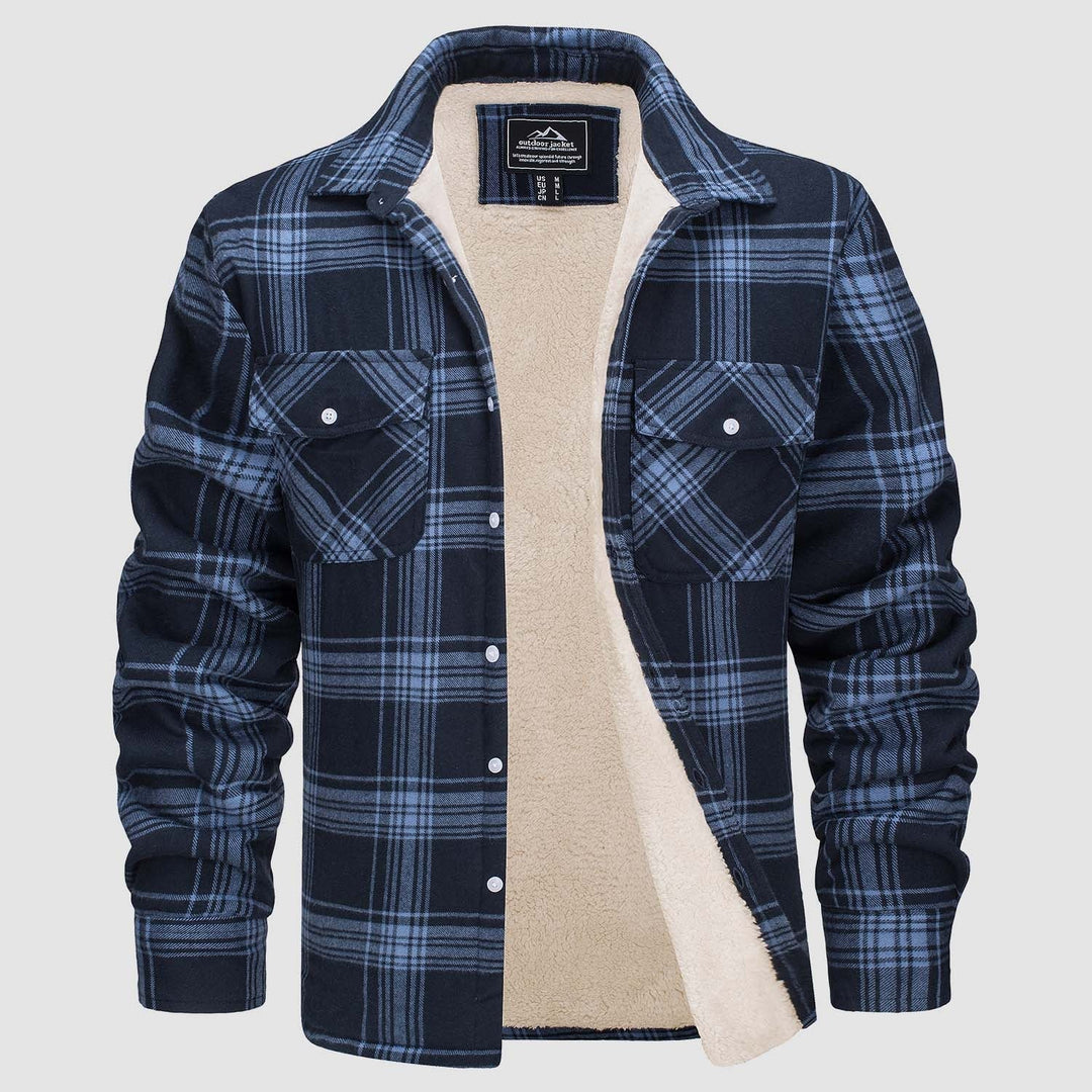 Austin | Lined Check Shirt Jacket